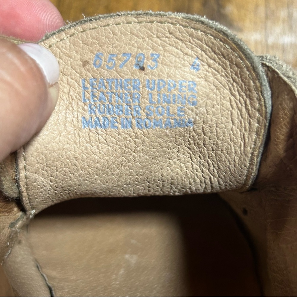 Crewcuts J. Crew Suede Oxford’s Contrast Rubber Sole Boys Shoes - Picture 5 of 9